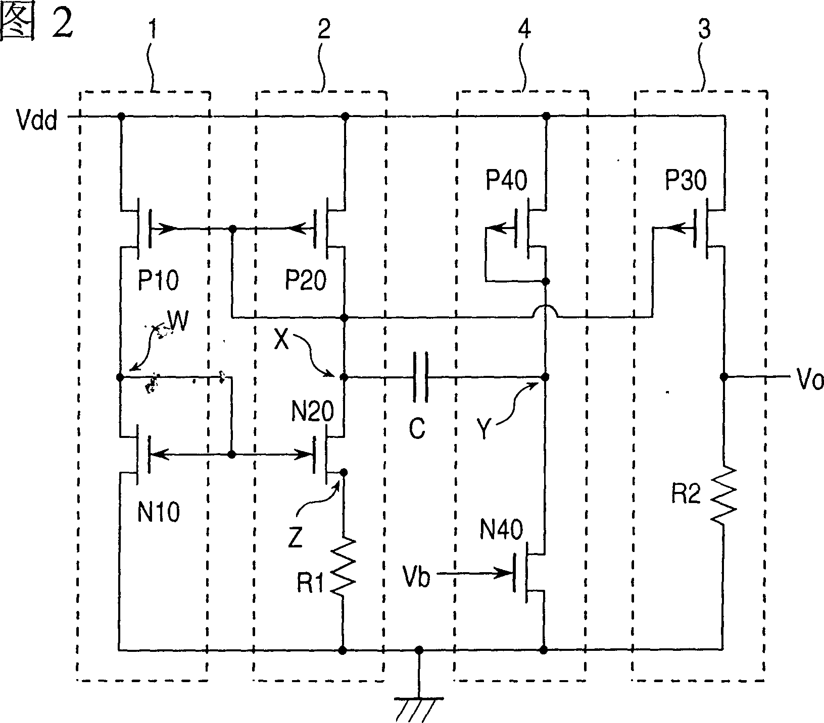 Bandgap reference voltage generating circuit