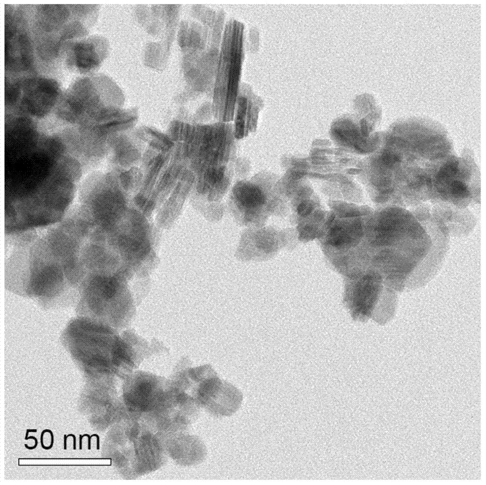 Preparation method for delafossite-structure AgCrO2 nanocrystalline material