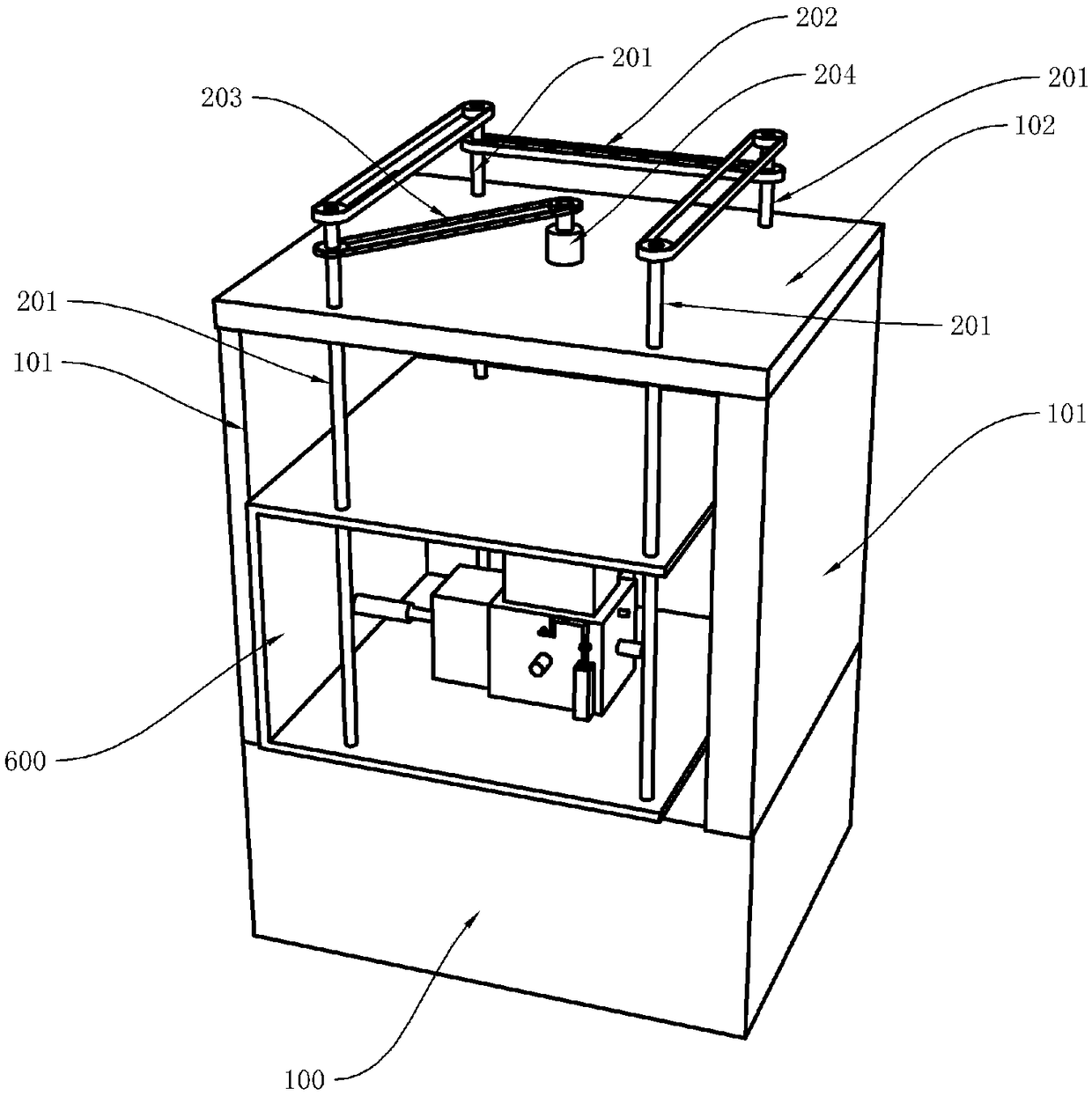 A true triaxial rock testing machine and its temperature control system and temperature control method