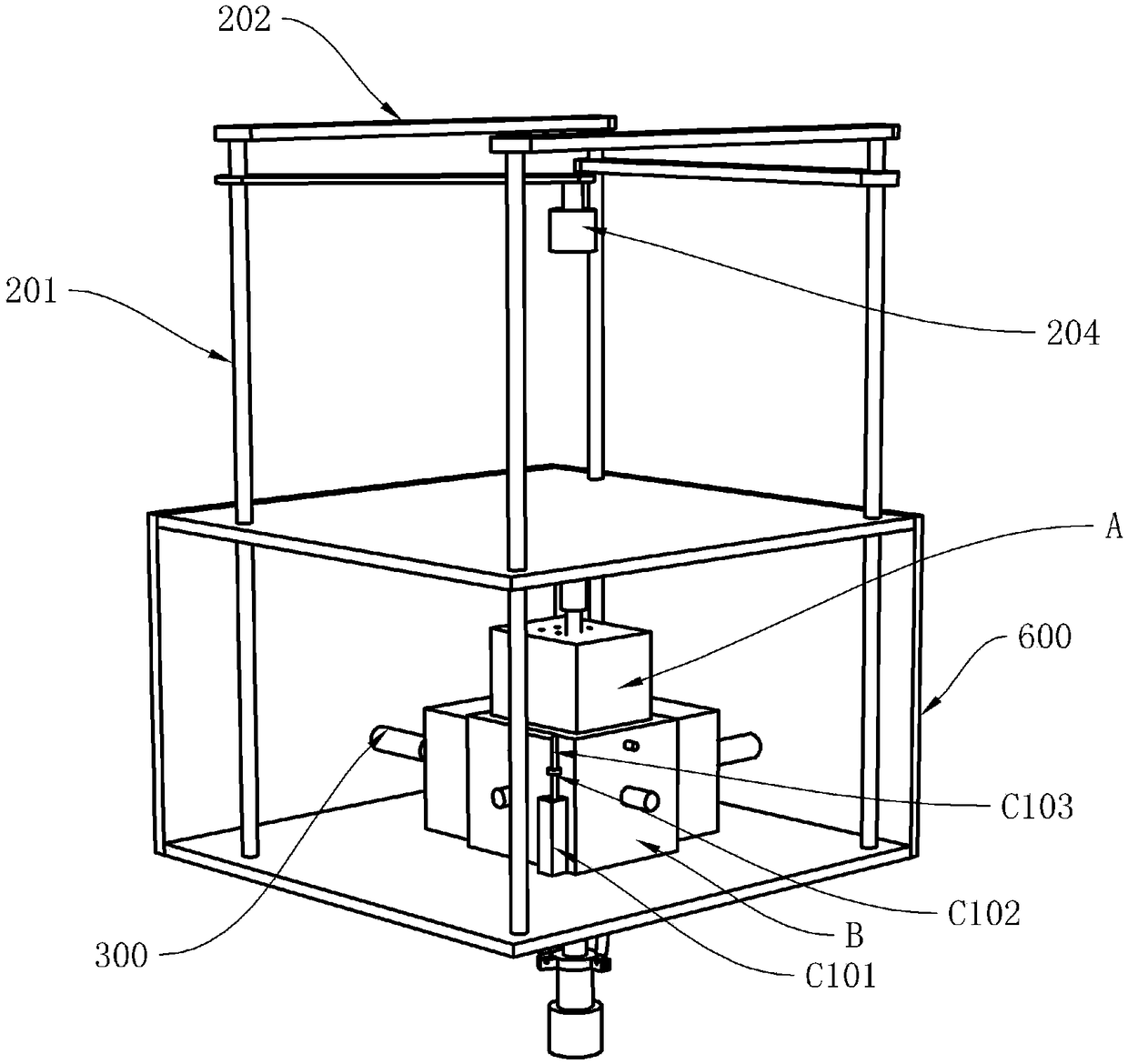 A true triaxial rock testing machine and its temperature control system and temperature control method