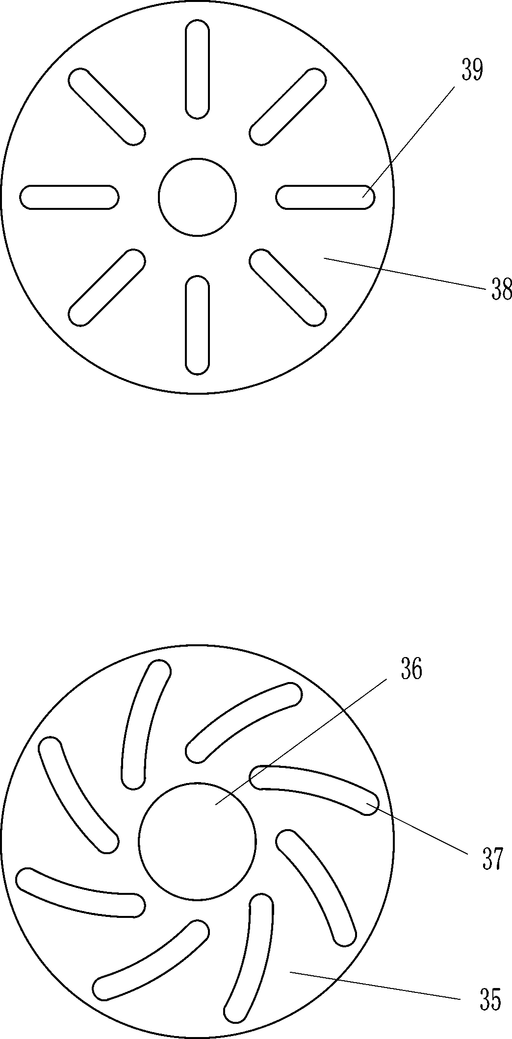 Dirt cleaning device for hole mold of mold