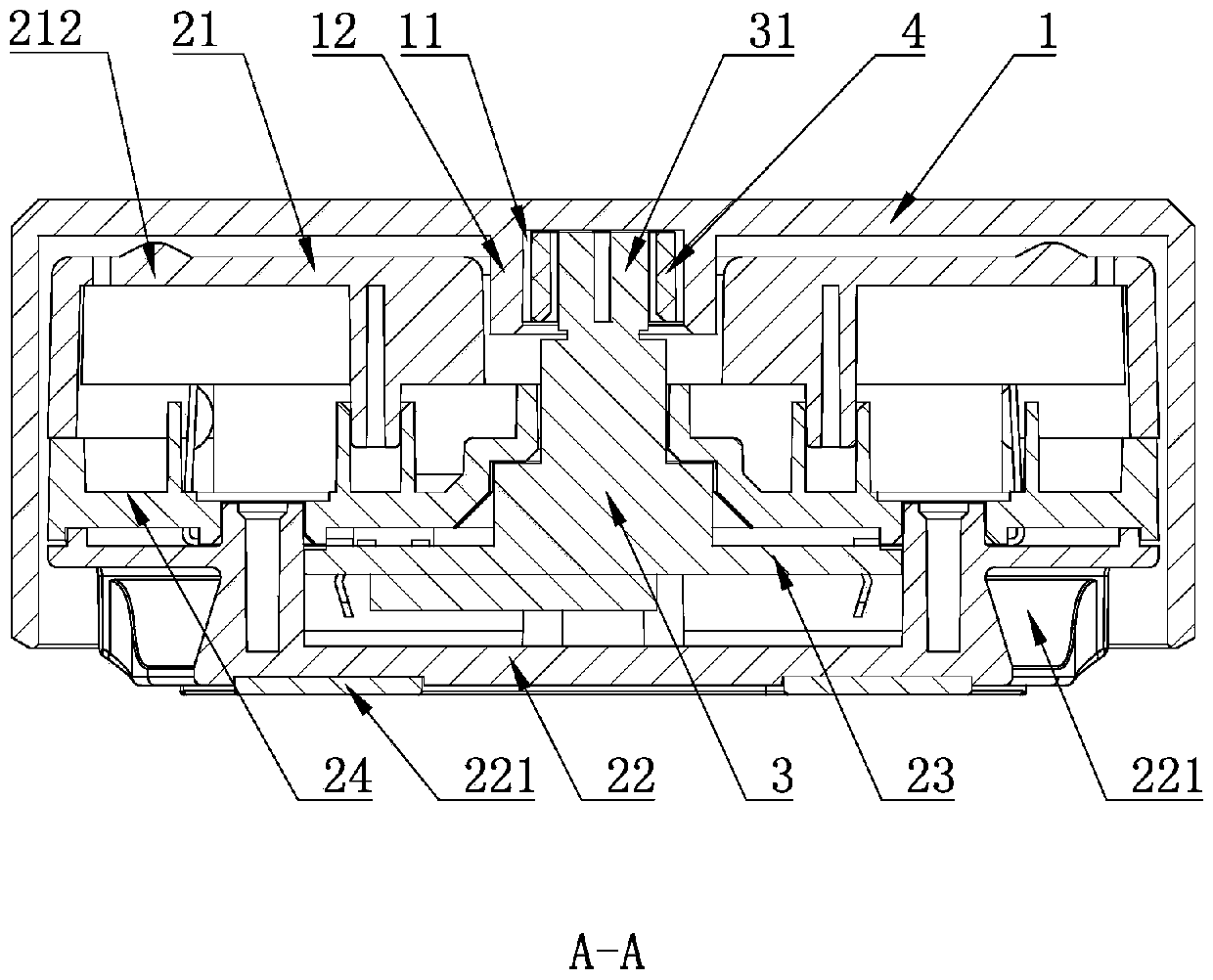 Rotary remote controller for lifting platform and control method thereof