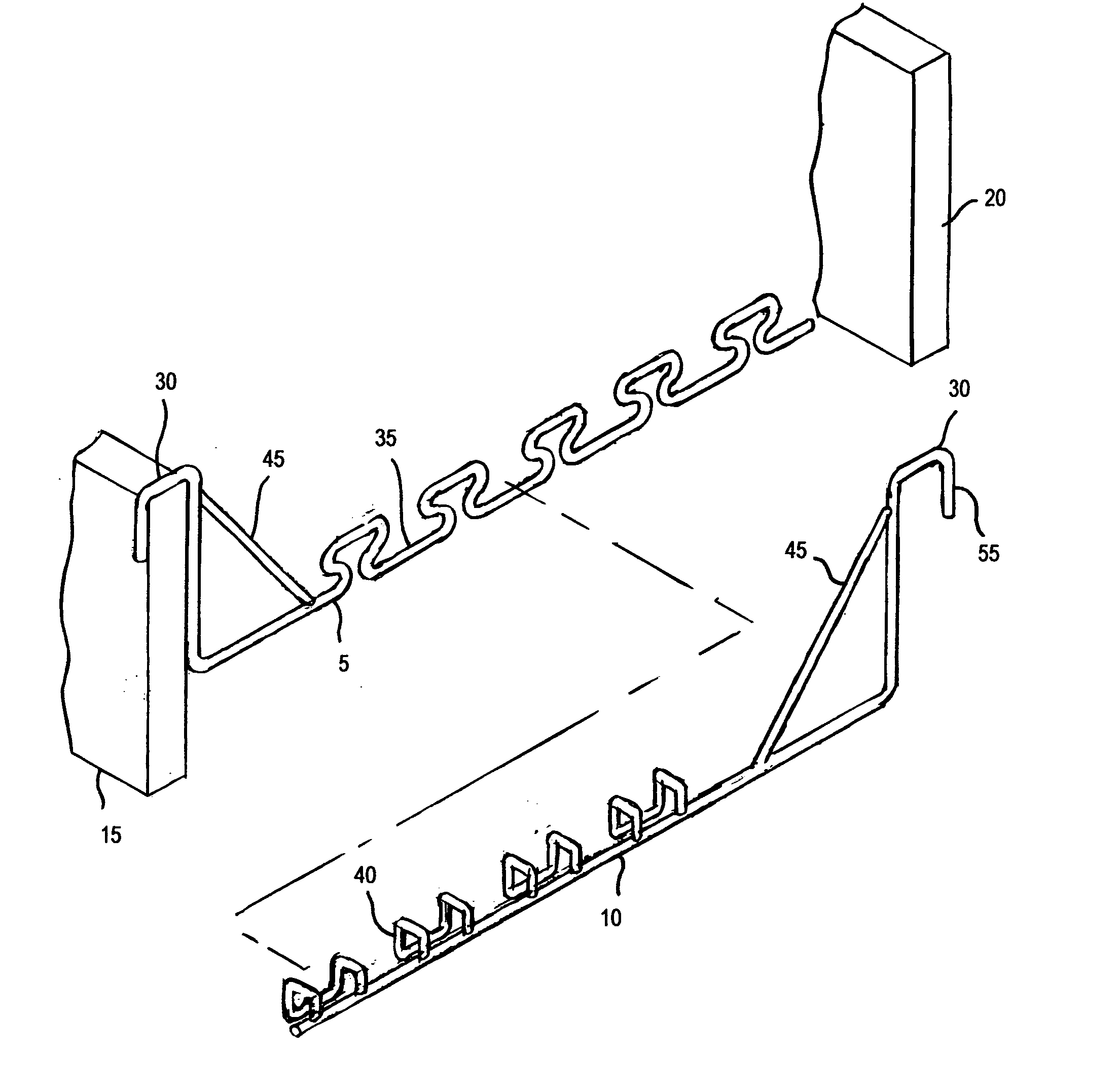Adjustable support bracket for concrete reinforcing bars