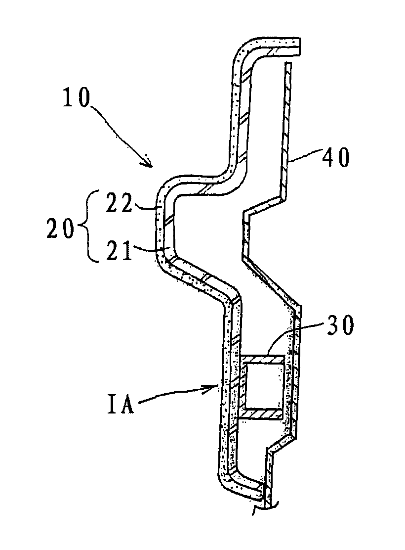 In-built component for automobile