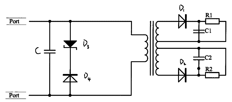 Single-ended fly-back switching power supply