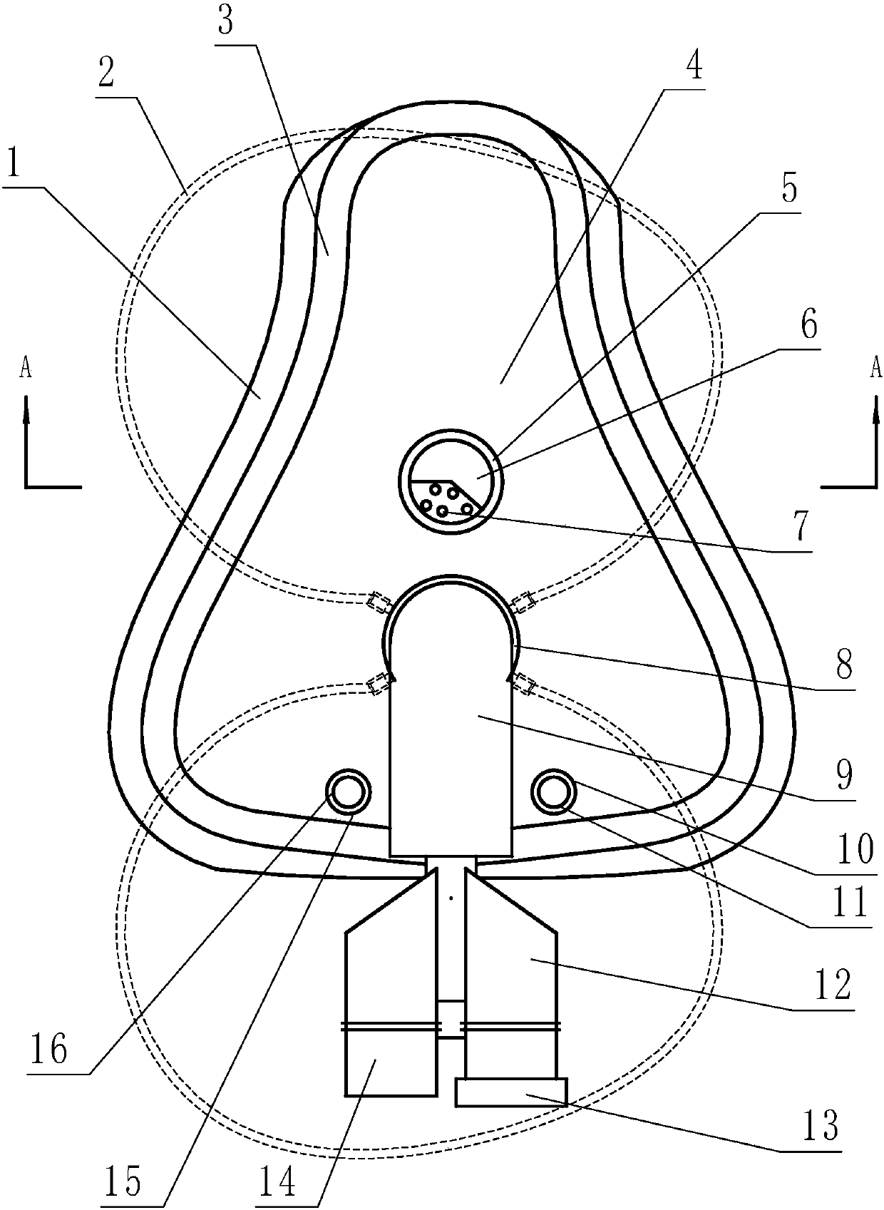 Multifunctional non-invasive ventilator mask