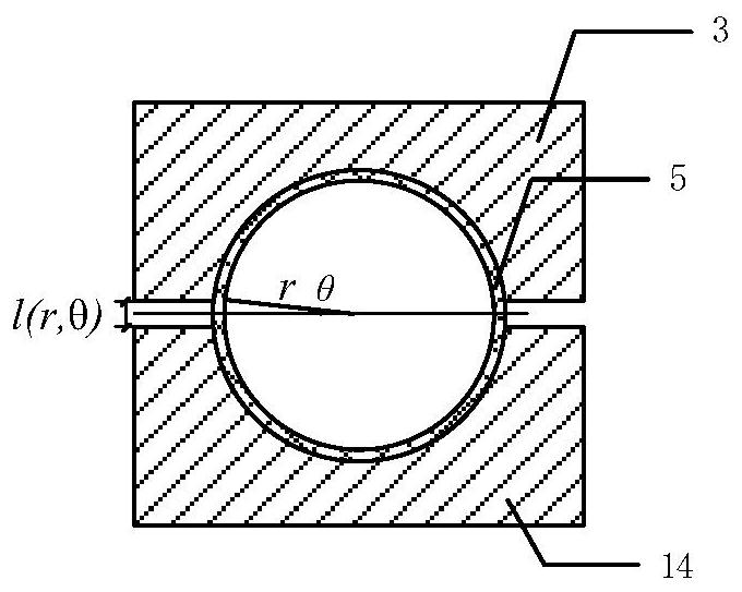 A sandstone oil and gas well casing string simulation test device and its evaluation method