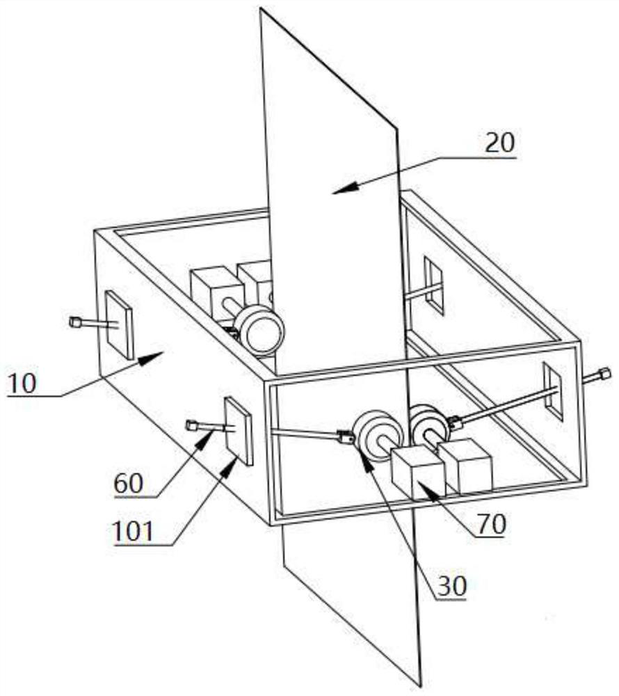 On-line measurement structure of traction roller speed and wear