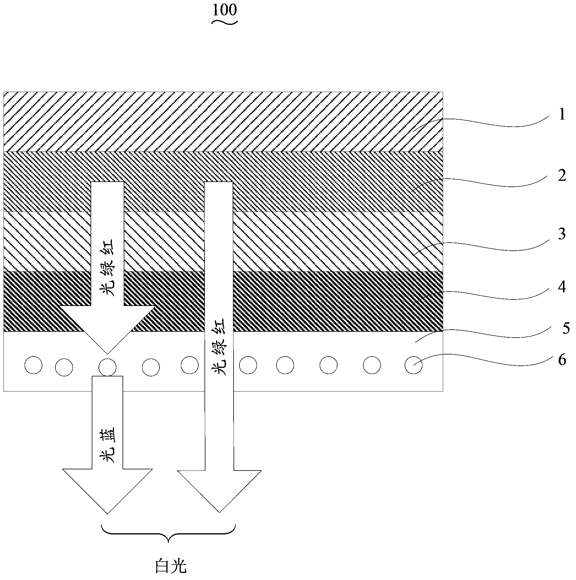 Dysprosium-holmium-codoped titanium dioxide up-conversion luminescence material, and preparation method and application thereof