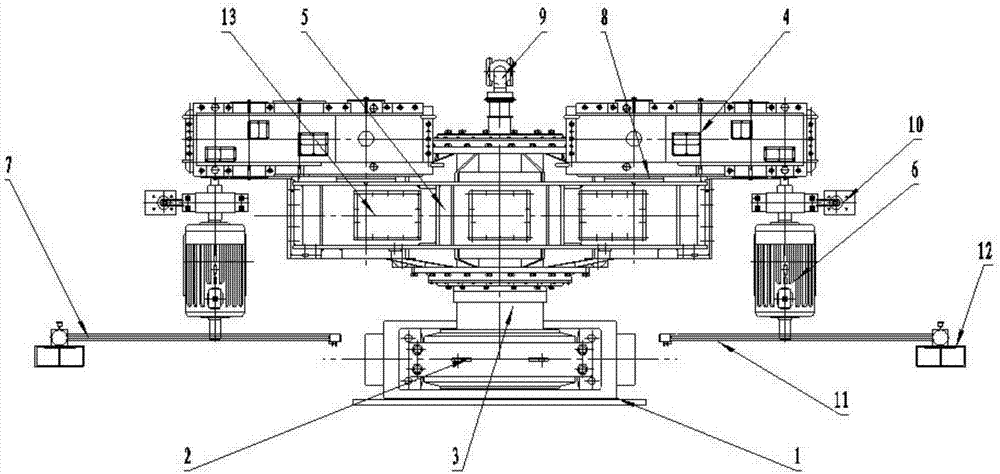 Novel septic tank sludge cleaning device