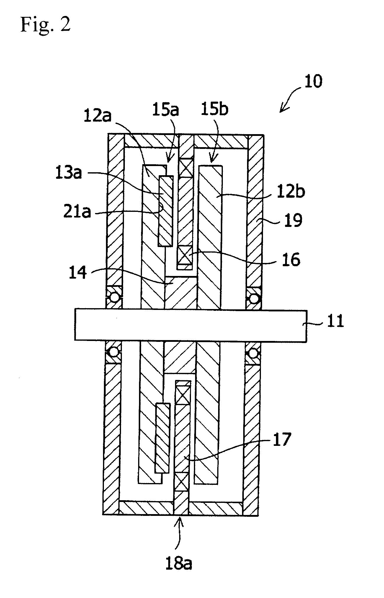 Axial gap type rotating machine