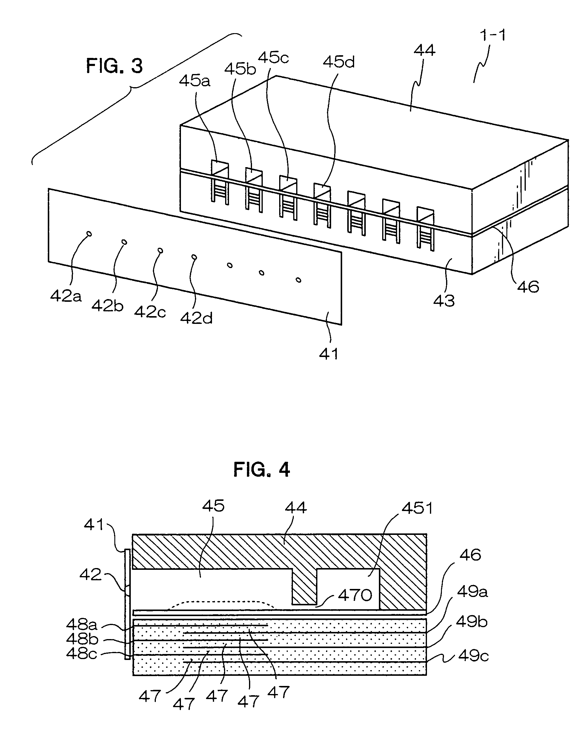 Ink-jet line printer and image forming apparatus using the same