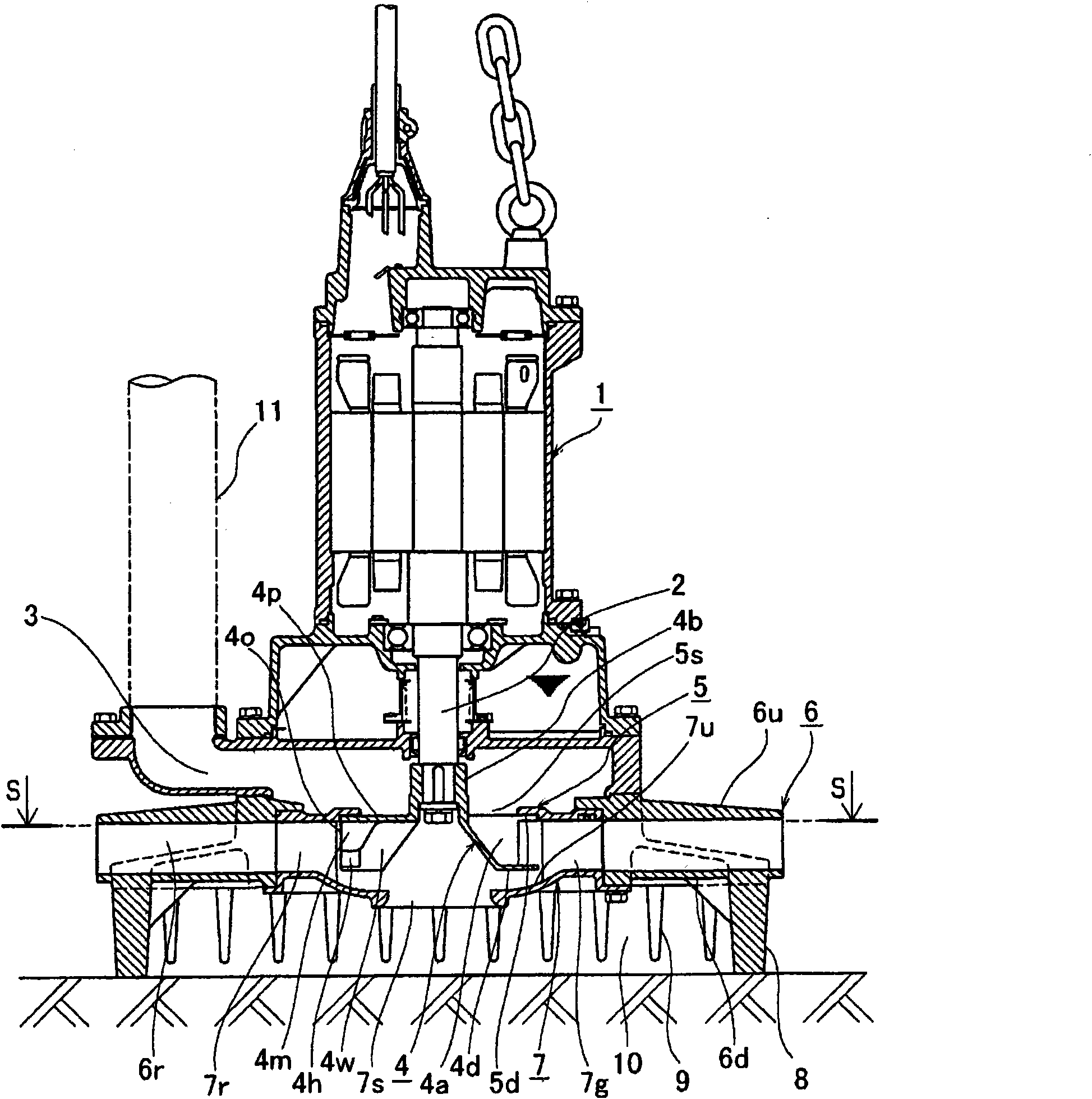 Underwater aeration device