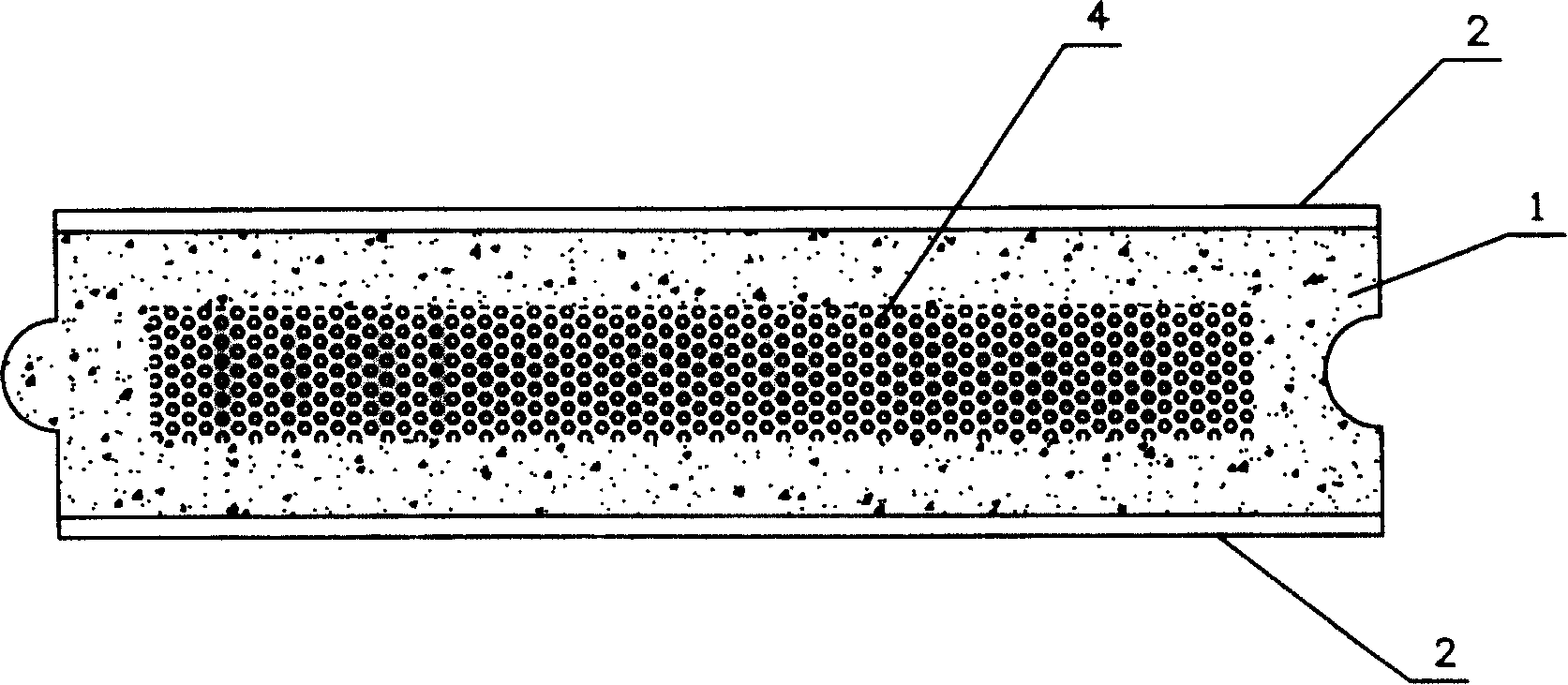 Light compound side fascia and its manufacturing method