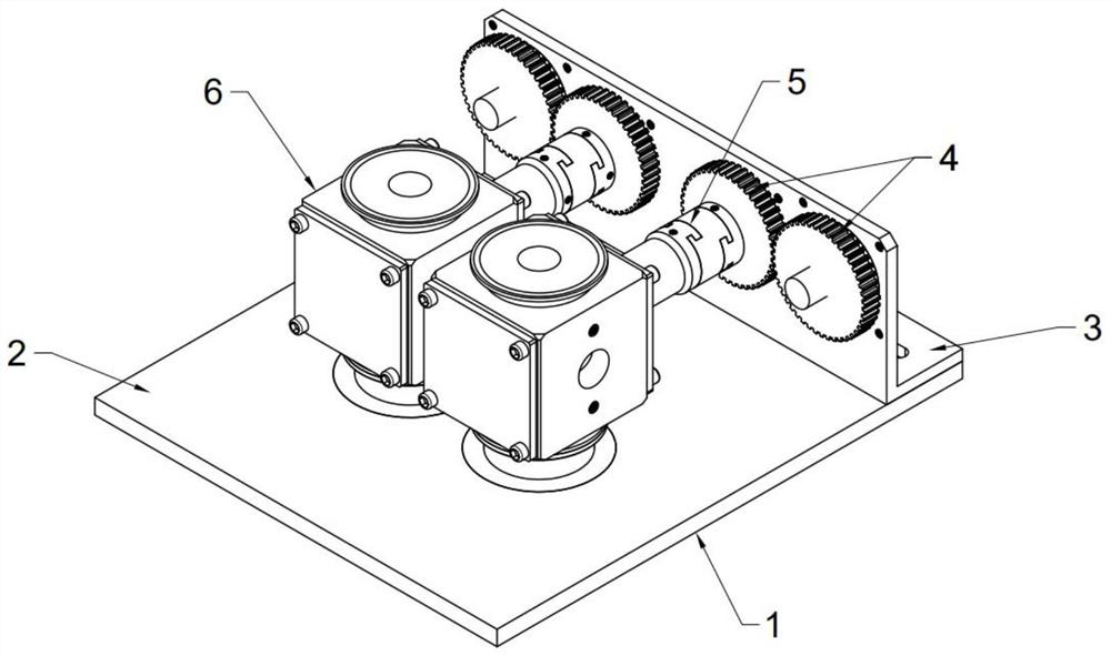 A kind of automatic filling and sealing rotary valve for cream