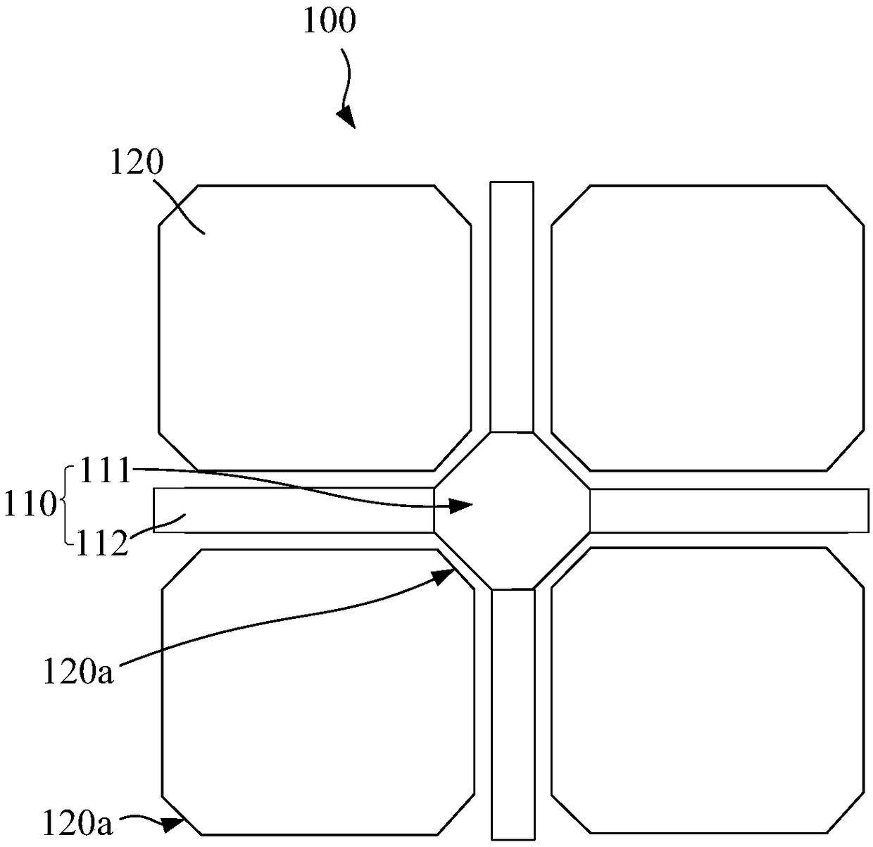 Mask plate, wafer, crystal grains and plasma etching and splitting method