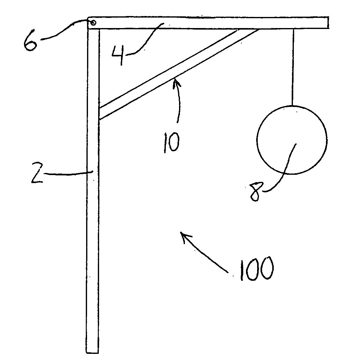 Overload indicator for a load supporting apparatus