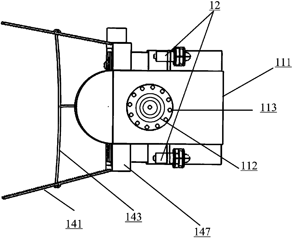 A wireless charging automatic water surface cleaning robot system