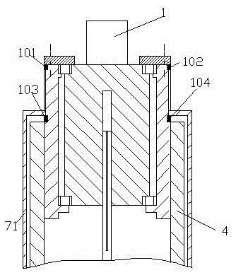 A circuit-controlled worm machining mechanism