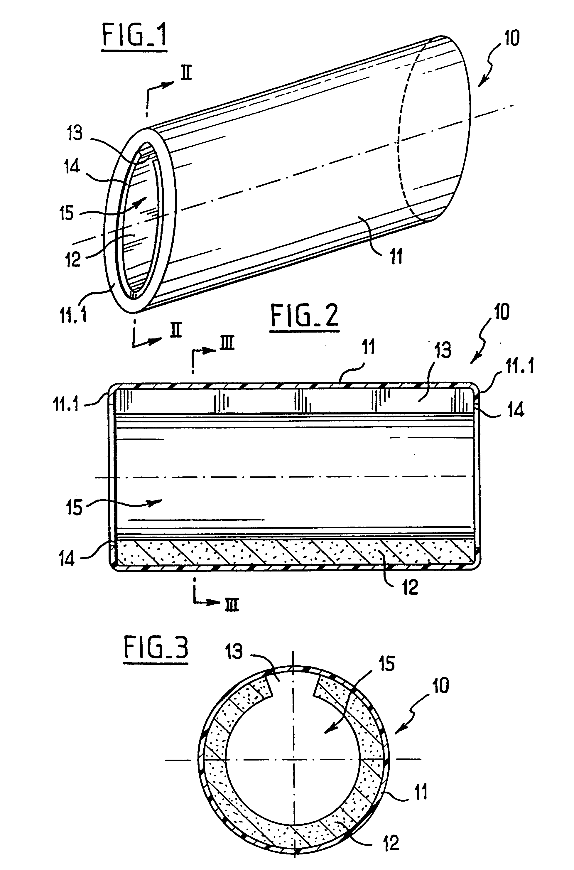 Spacer for putting into place on a tubular element