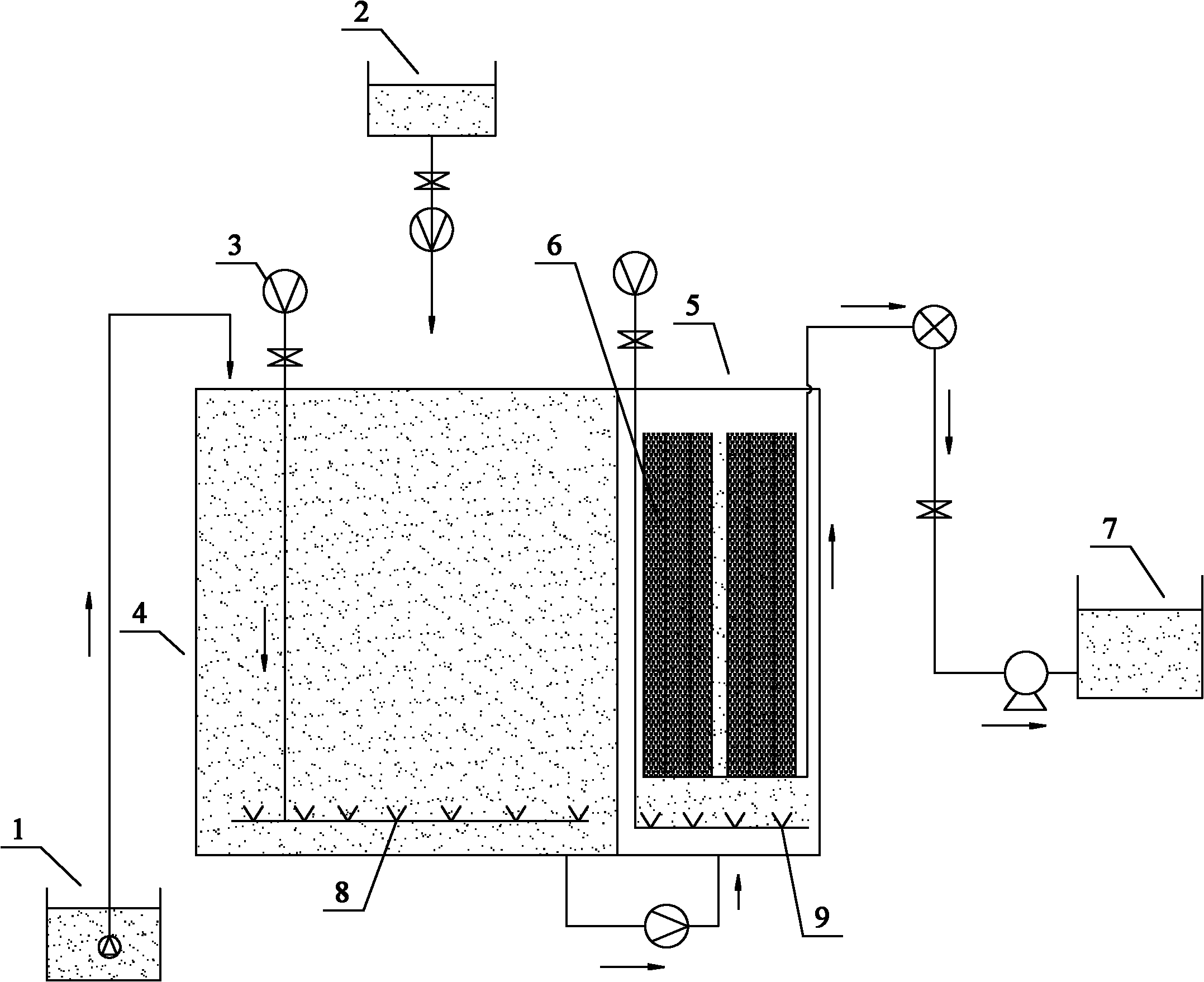 Coking wastewater treatment system and method
