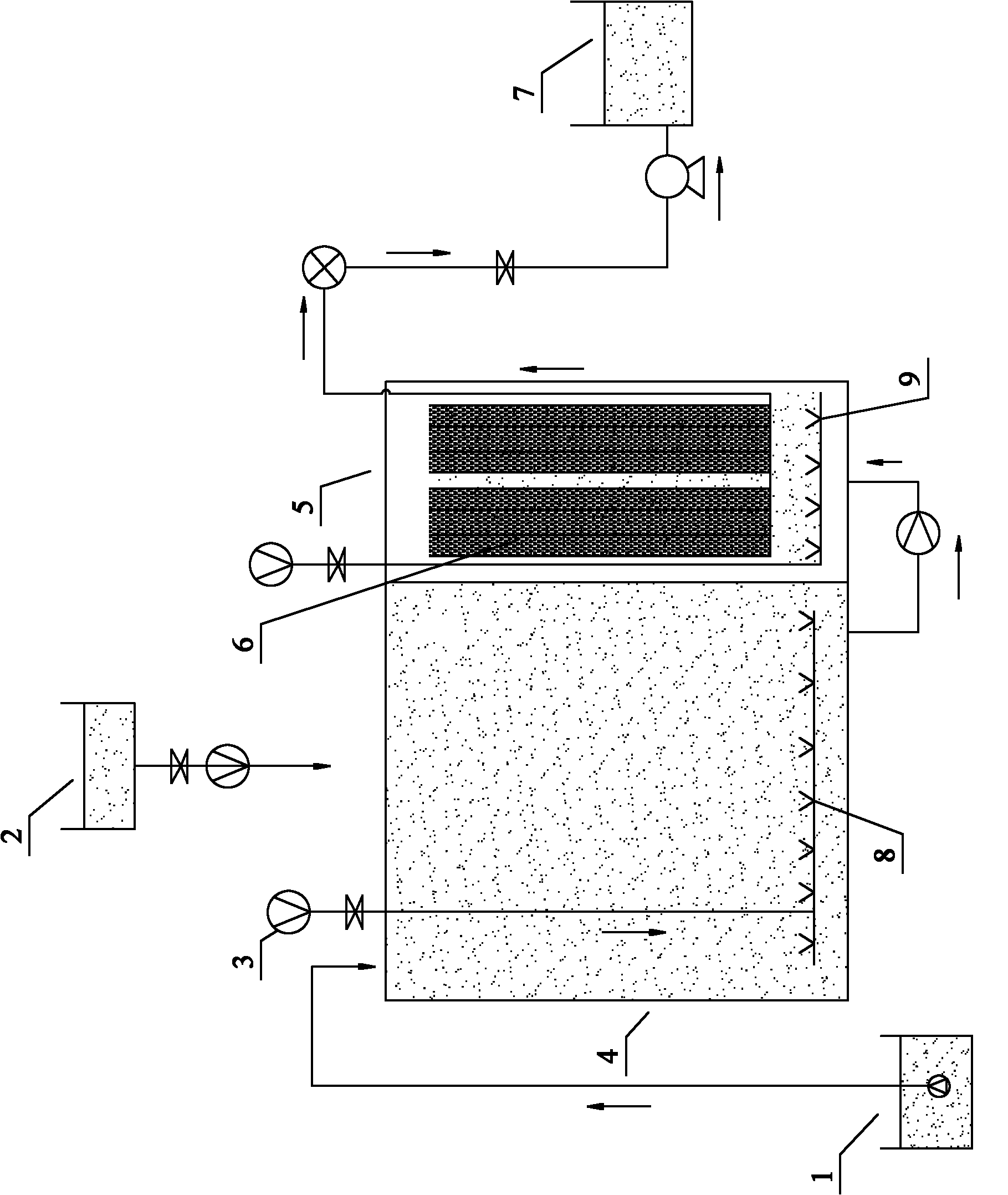 Coking wastewater treatment system and method
