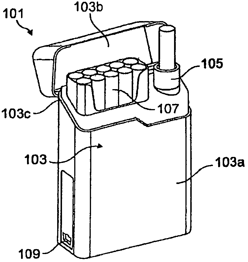 An electrically heated smoking system comprising at least two units