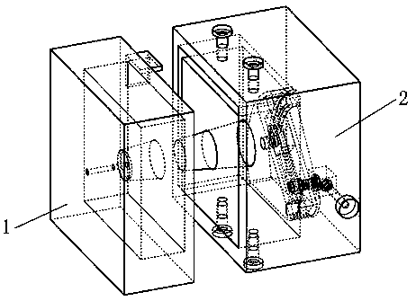 Adjustable injection mold