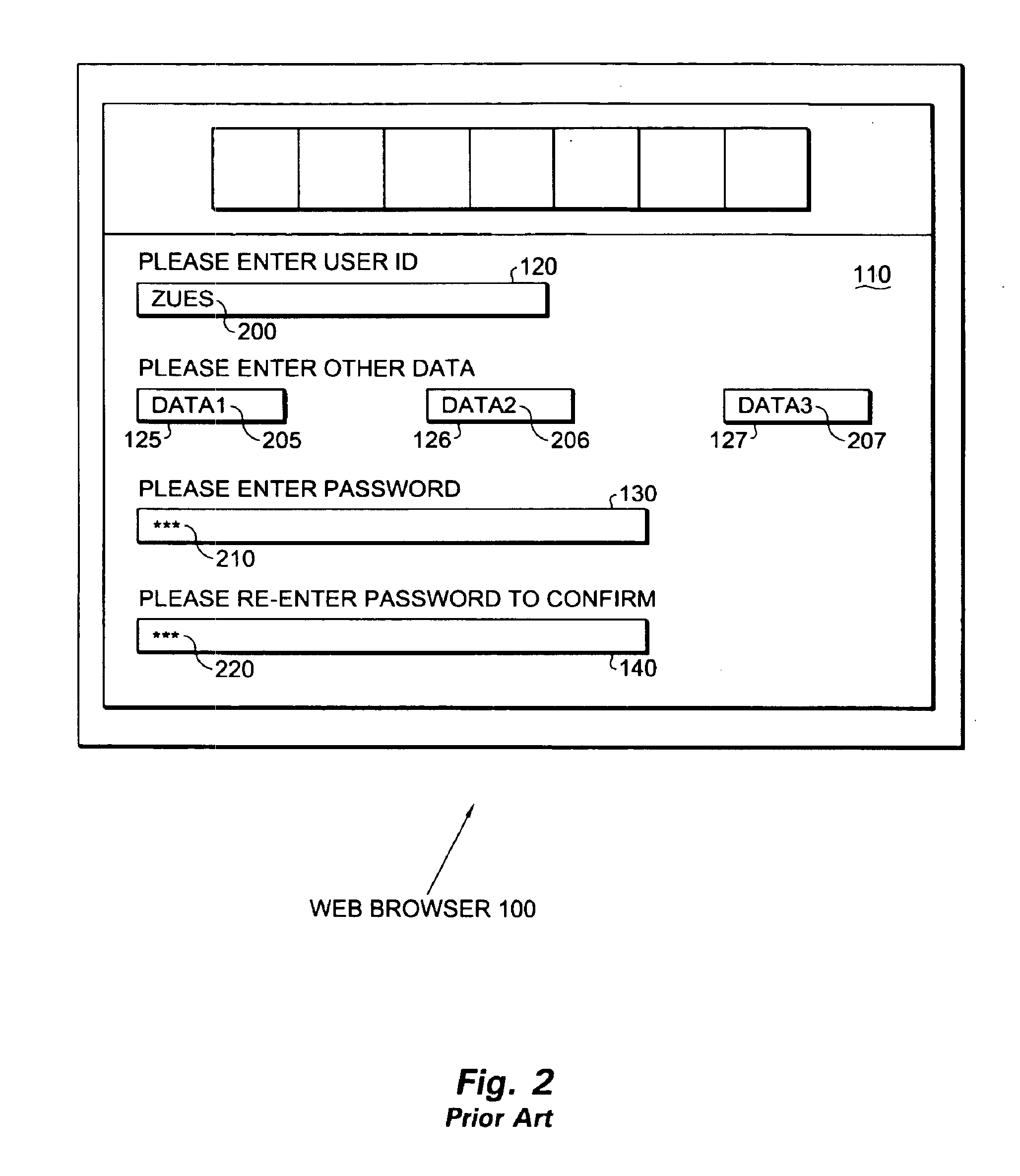 Method and apparatus for password re-entry