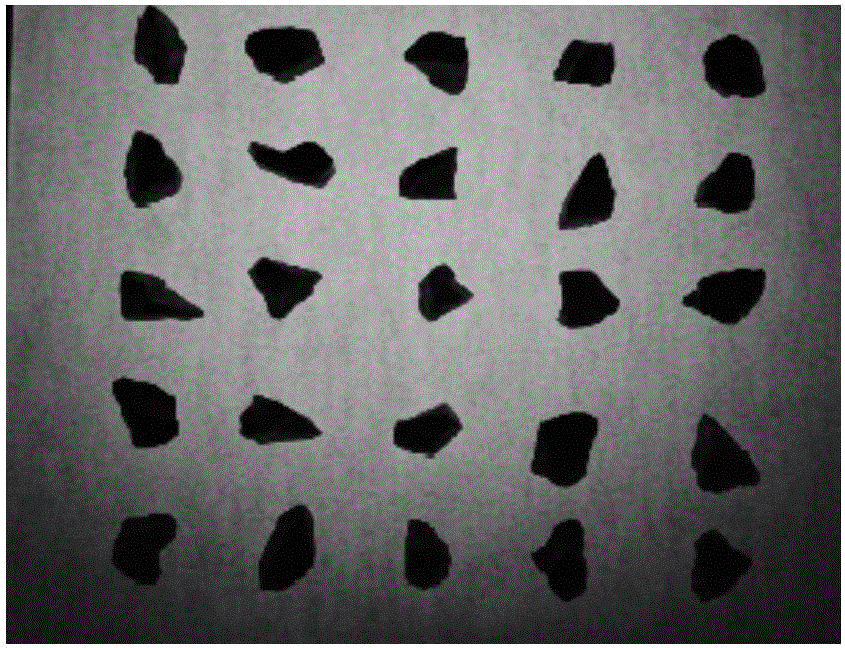 Coarse aggregate angularity evaluation method based on digital image analysis technology