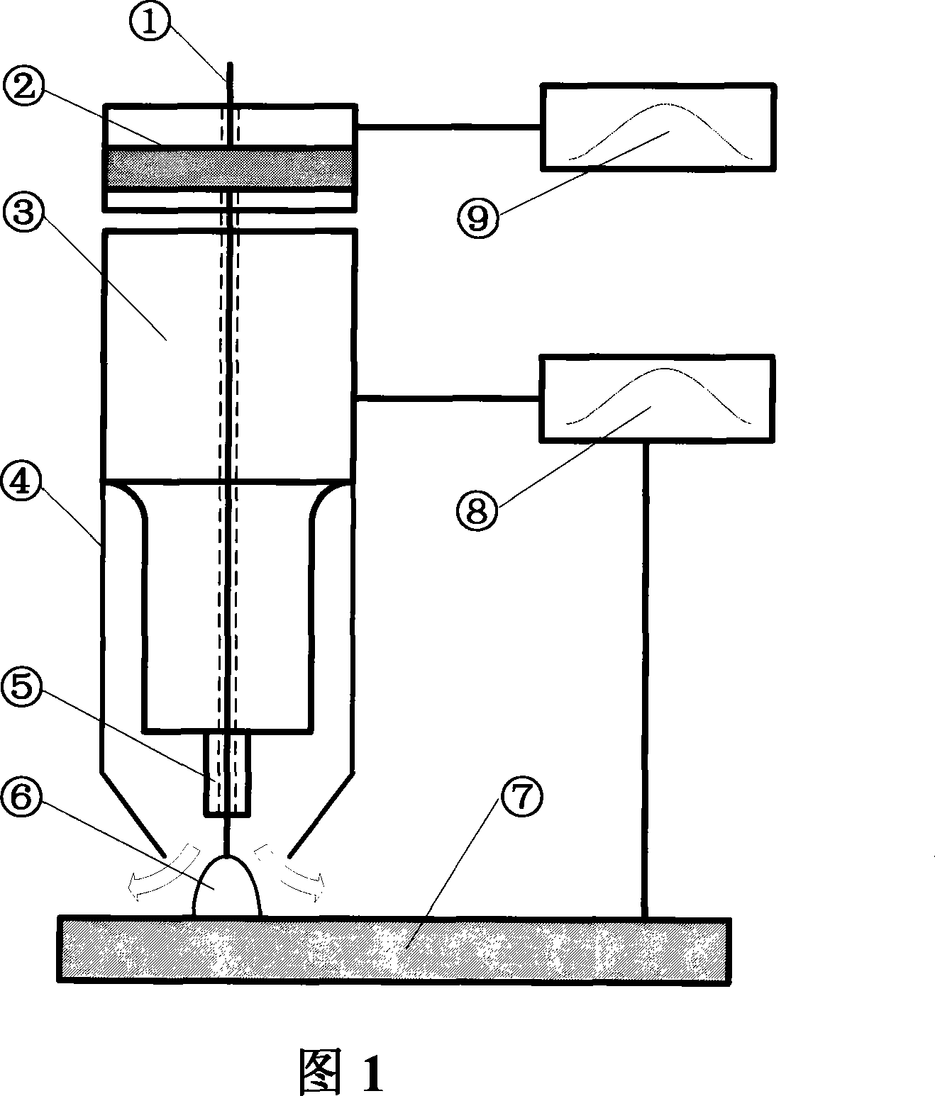 Ultrasound wave and melt pole electrical arc compound welding method