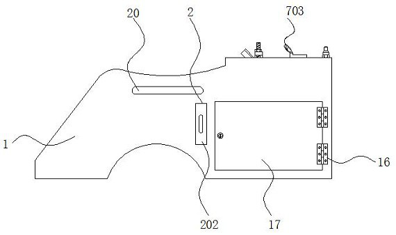 Energy-saving intelligent hair washing machine with water temperature regulation and control function