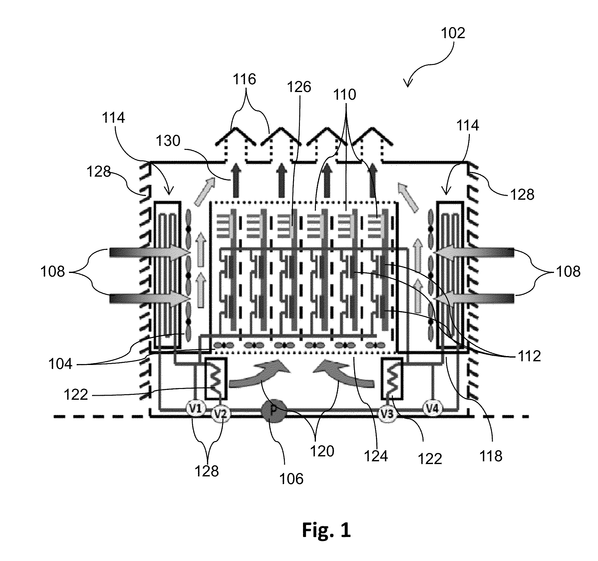 Server cooling system without the use of vapor compression refrigeration