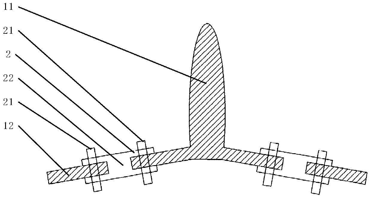 Spinous process vertebral plate replantation internal fixing device