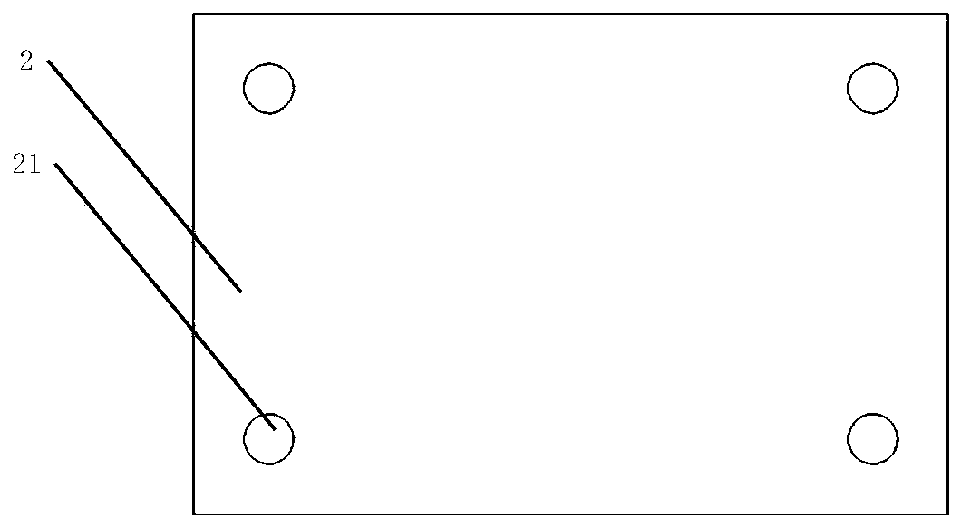 Spinous process vertebral plate replantation internal fixing device