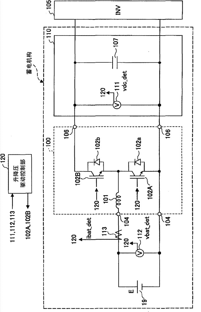 Hybrid construction machine and control method of hybrid construction machine