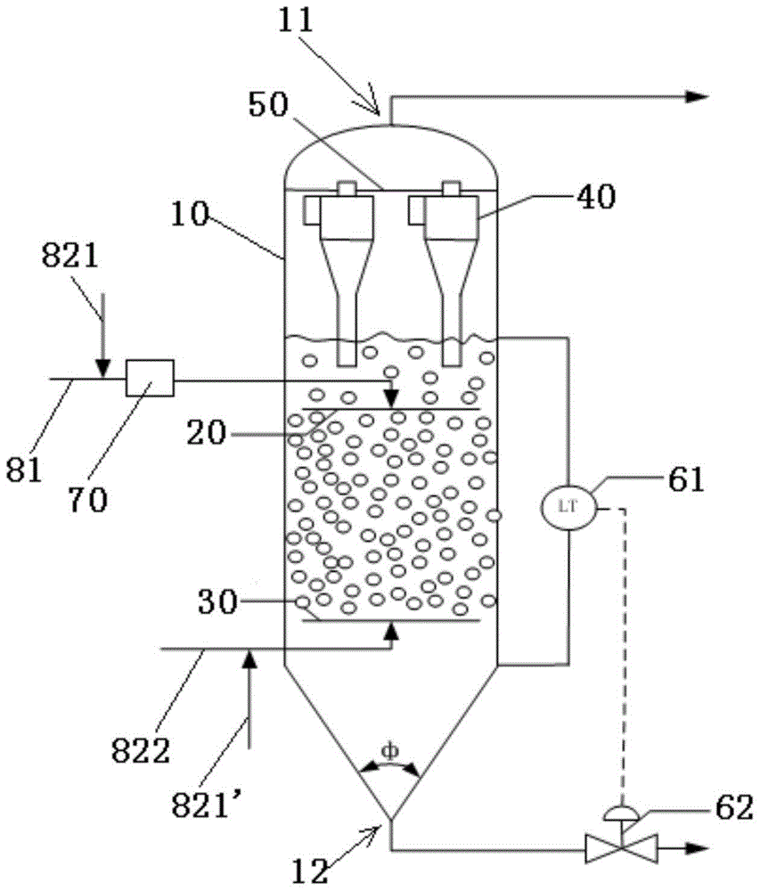 Coal liquefaction reactor and coal liquefaction production system