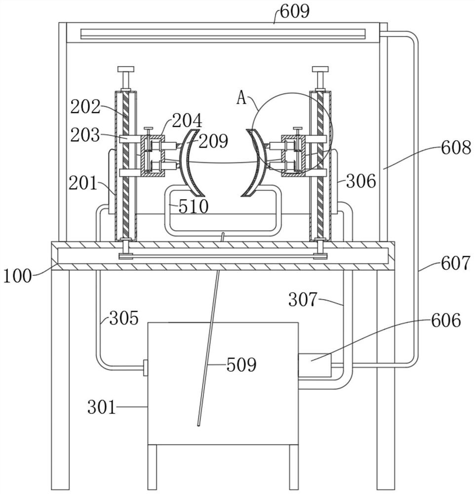 Head supporting and positioning device for neurosurgery department and positioning method thereof