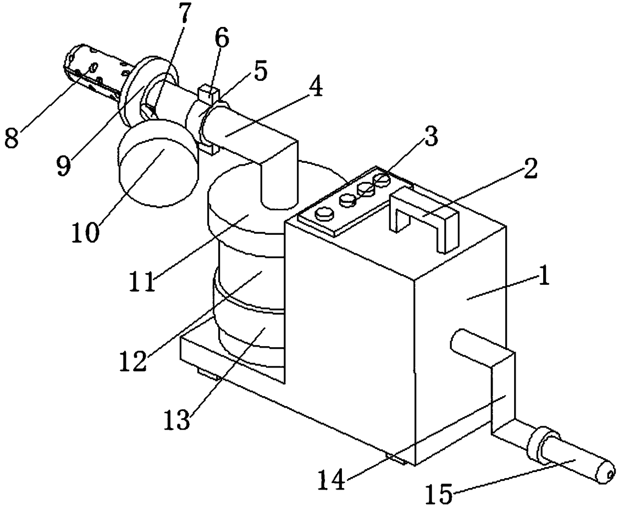 Drug application device for noninvasive gynecological nursing