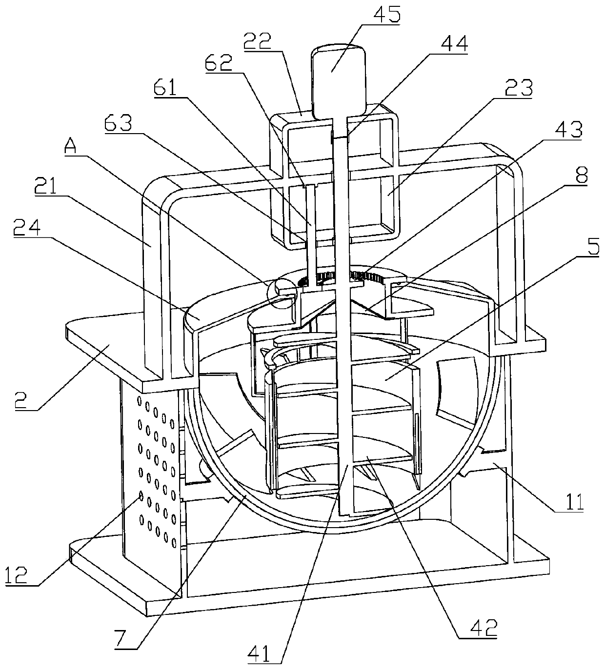 Chinese wolfberry leaf tea-making device