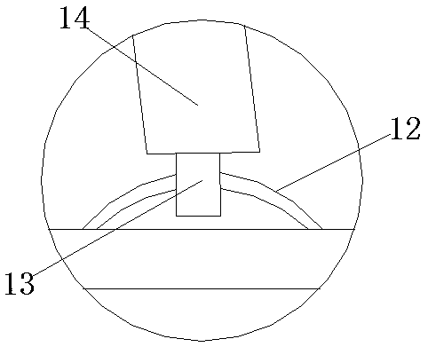 Tellurion with dust-proof function for geographical teaching