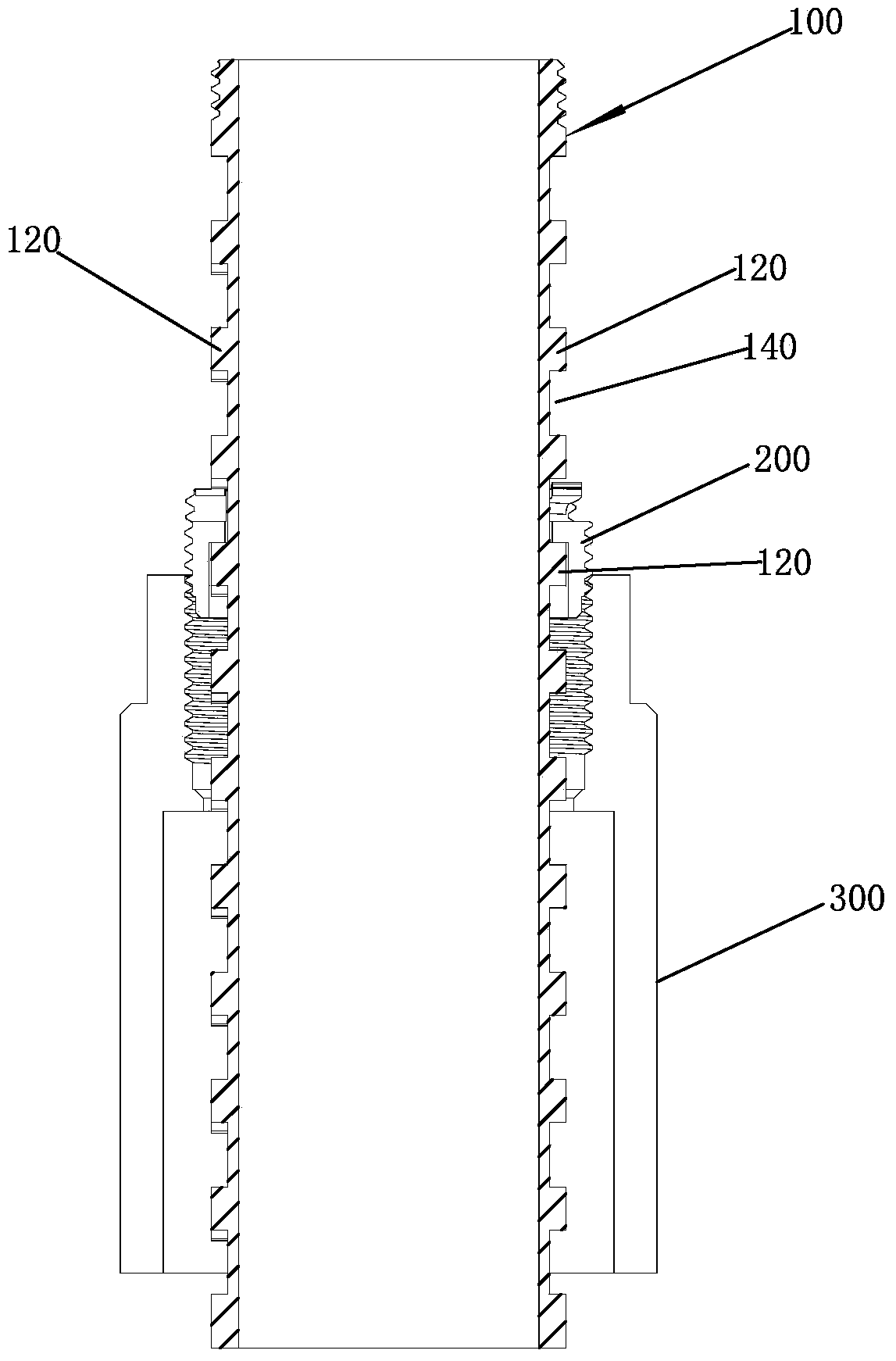 Quick mounting structure of faucet sleeve and mounting method thereof