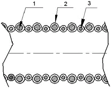 Woven multi-purpose exhaust-suction dual-use pipe and preparation technology thereof