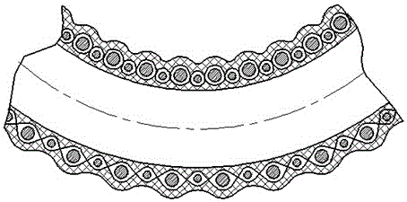 Woven multi-purpose exhaust-suction dual-use pipe and preparation technology thereof