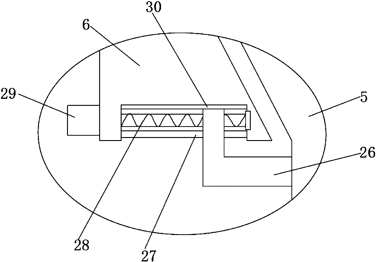 Swinging life test device