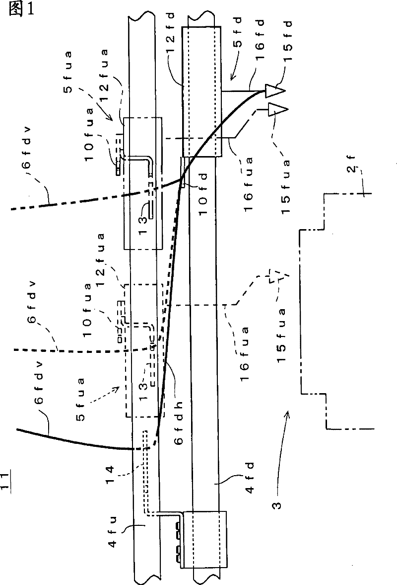 Retreating method for knitting yarn and flat knitting machine