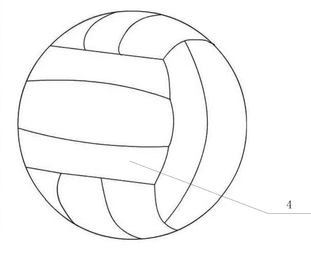 Court equipment of fitness ball game ground volleyball