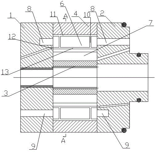 A vane type hydraulic machine