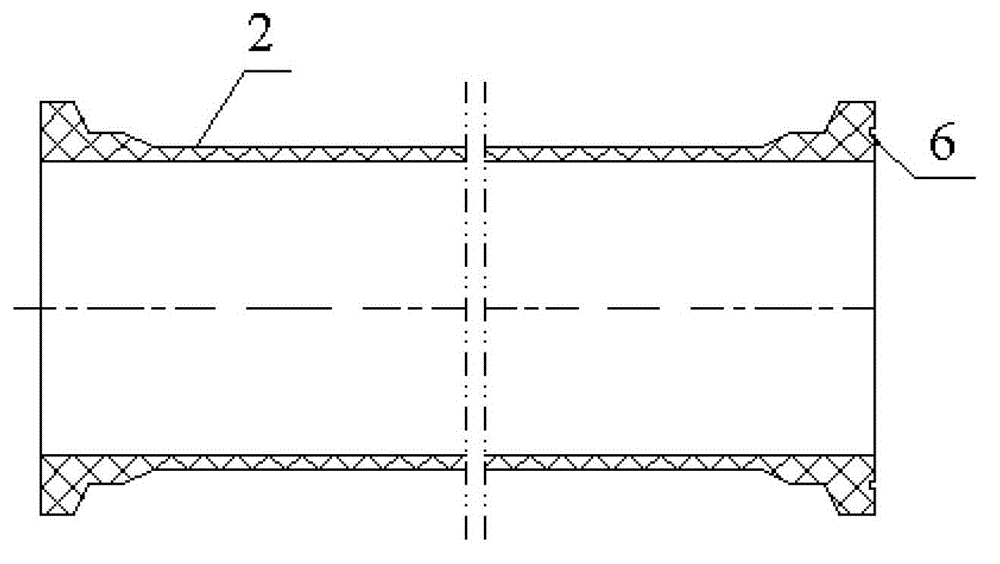 Hoop connection split-type membrane shell