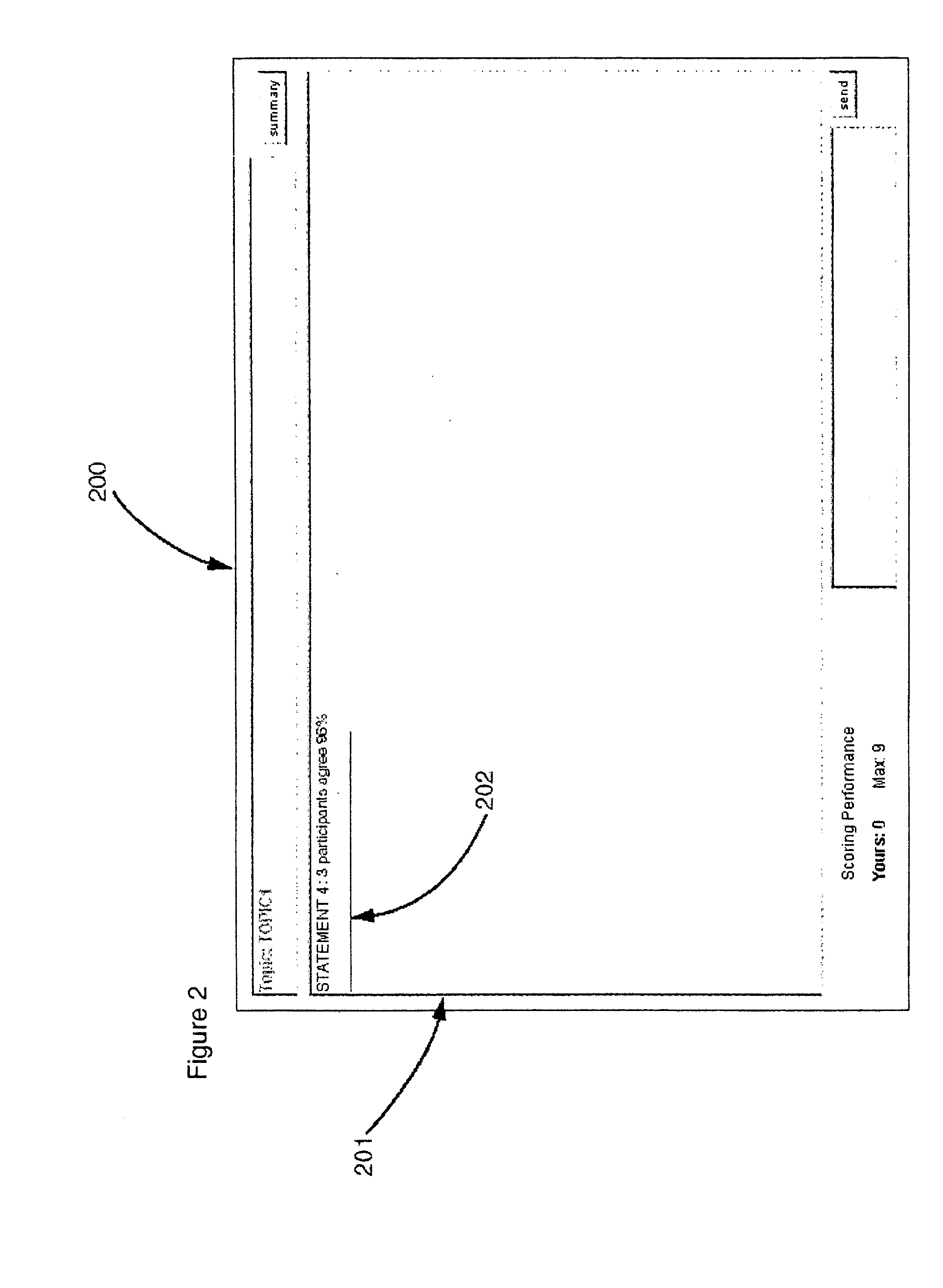 Method and apparatus for scalable meetings in a discussion synthesis environment